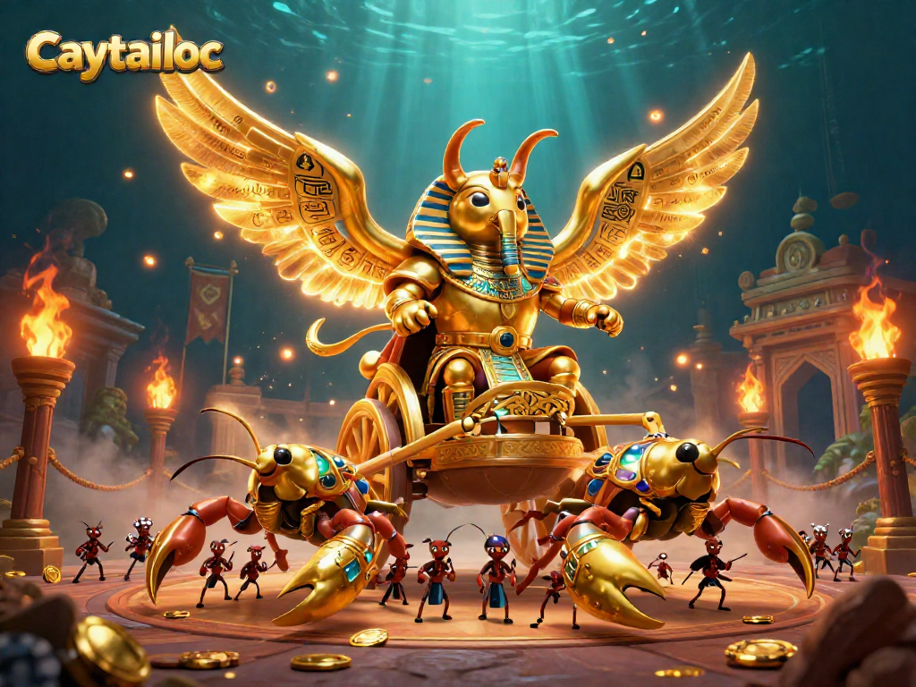 Experience the exhilarating gameplay of caytailoc as dramatic elements enhance the thrilling jackpot chase.
