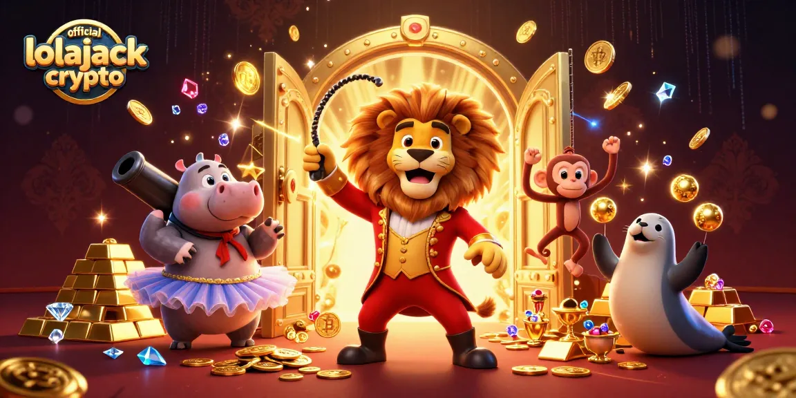 Engage in thrilling gaming excitement with the official lolajack crypto at an animated casino.