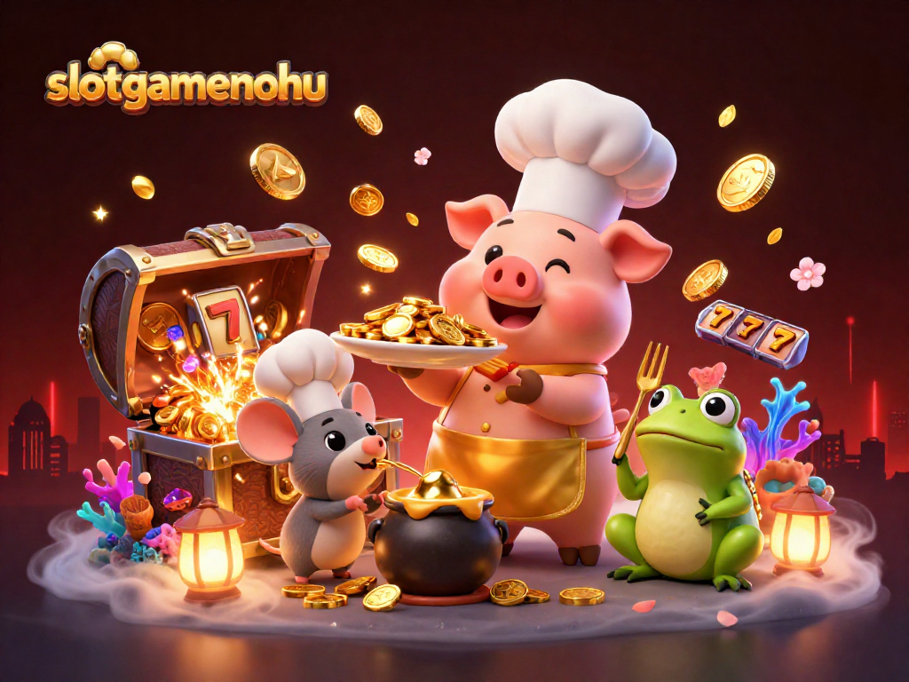 Win exciting jackpots with slotgamenohu in an adventurous 3D gaming scene!