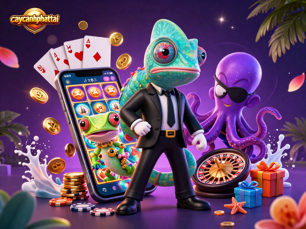 Experience thrilling gameplay with the caycanhphattai slot game featuring 3D characters and dynamic elements.