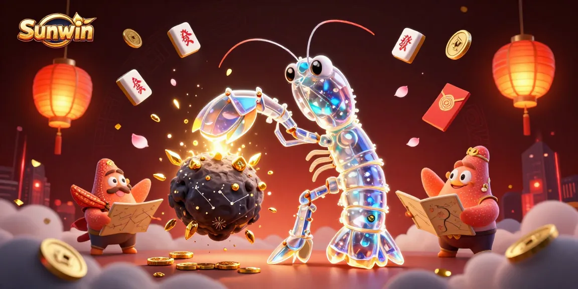 Experience thrilling gaming action at Sunwin with galactic characters and shimmering treasures.