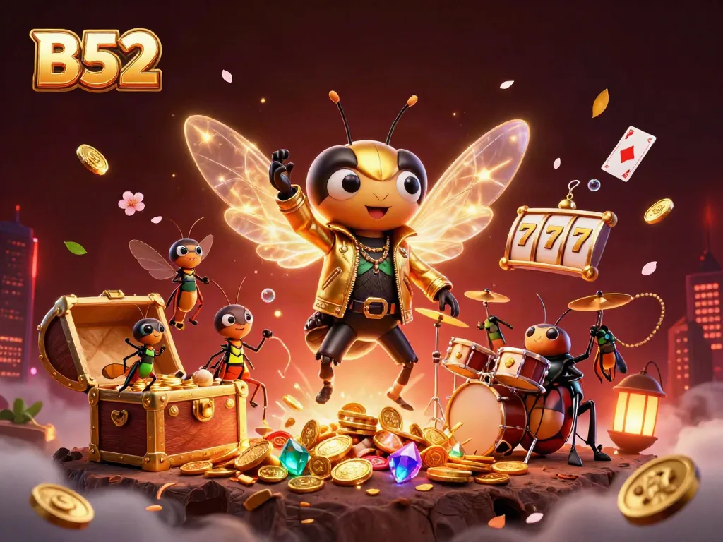 Engage with B52 through immersive gameplay featuring exciting characters in a rich casino environment.
