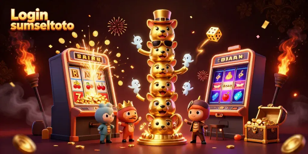 Experience interactive fun with the vibrant Login sumseltoto scene showcasing casino excitement and winning moments.