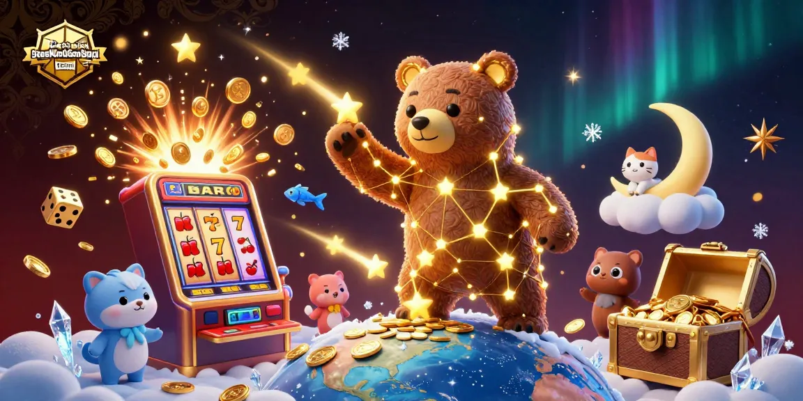 the BettingSitesNotOnGamStop.uk team celebrates winning with colorful casino themes and vibrant jackpots