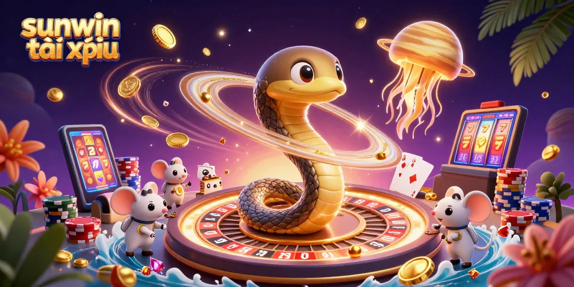 Engage in sunwin tài xỉu with thrilling bets and cosmic fun in a lively casino scene.